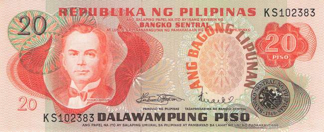 Philippinen 20 Piso 1978 p162a